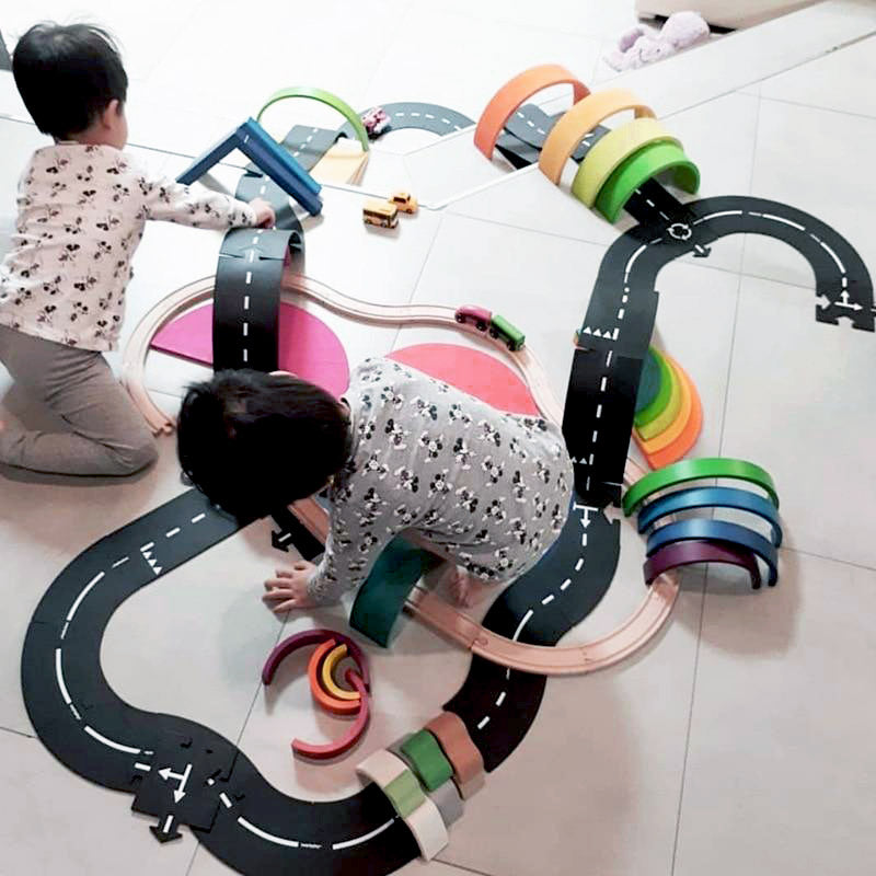 Kids DIY Road Building Toys