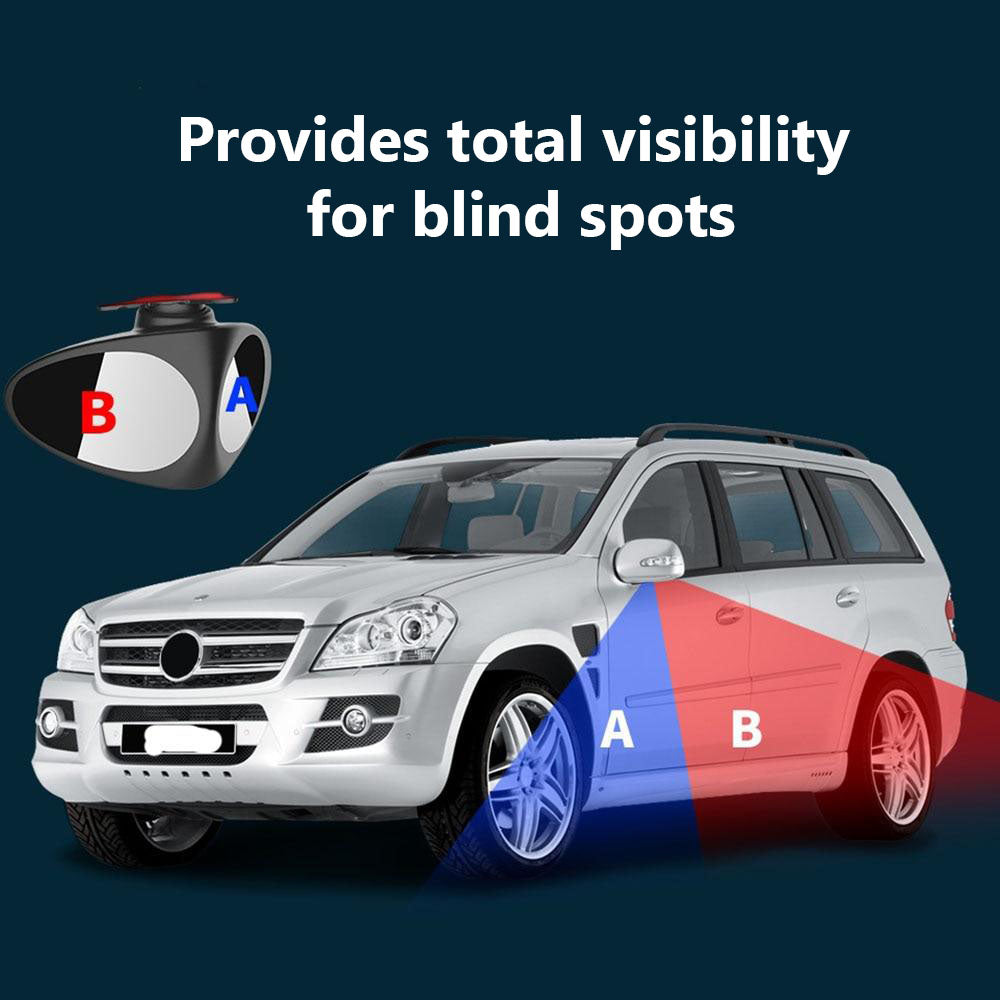 360 Degree Car Blind Spot Mirror