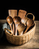 Eco-Friendly Wooden Kitchen Utensils Set