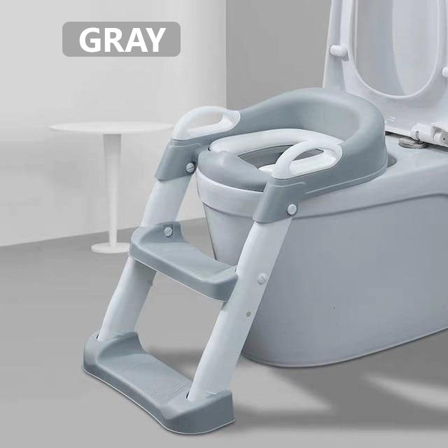 Foldable Kids' Potty Training Seat with Steps