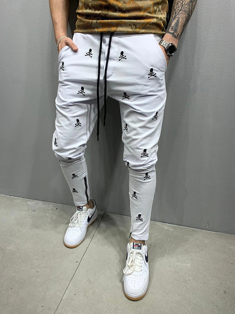 Skull Detail Pants