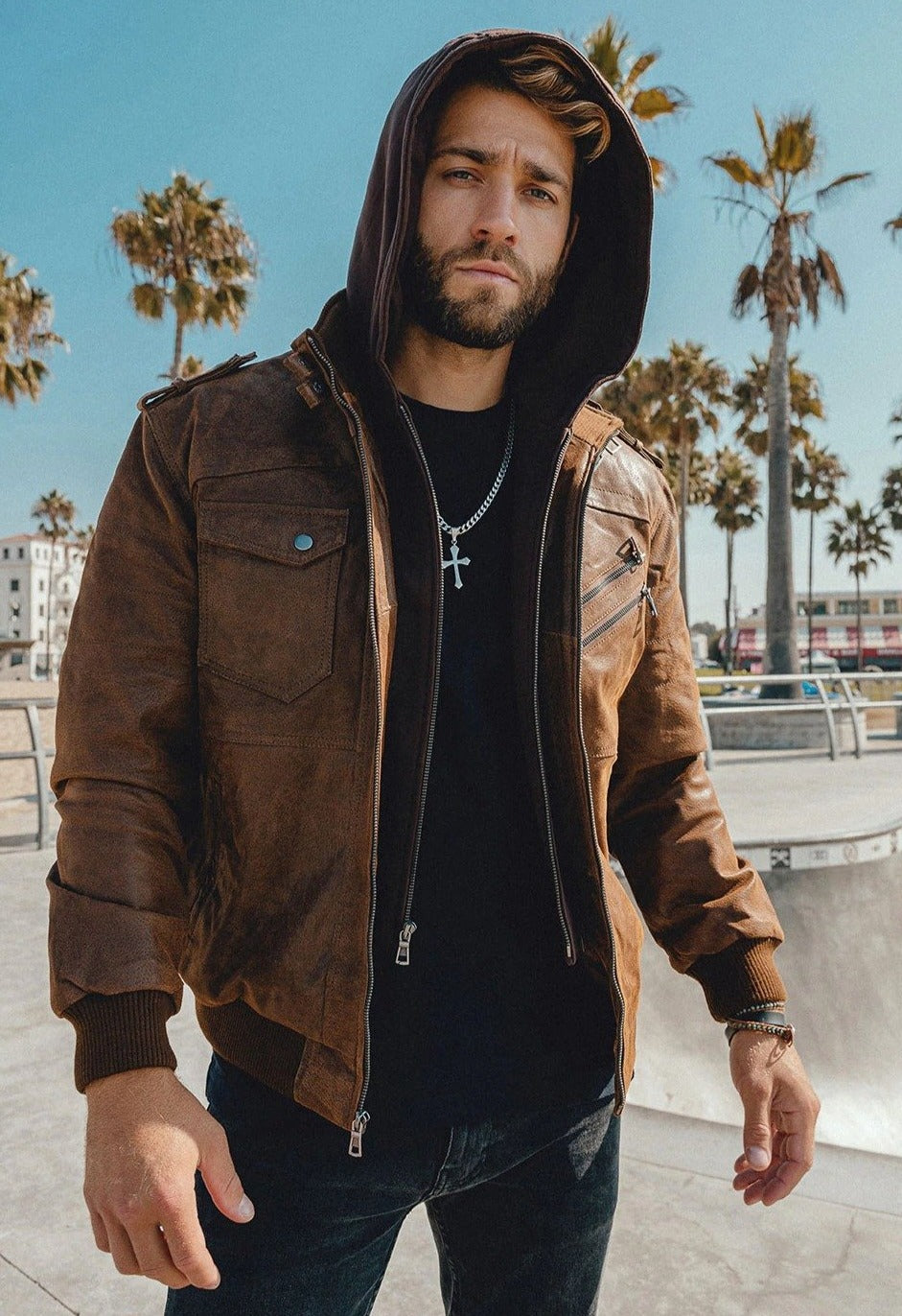 Warren Genuine Leather Jacket