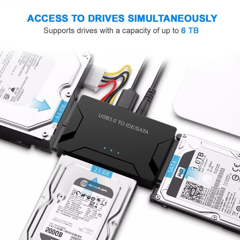 Universal External Hard Drive Reader (SATA/IDE to USB 3.0 Adapter)