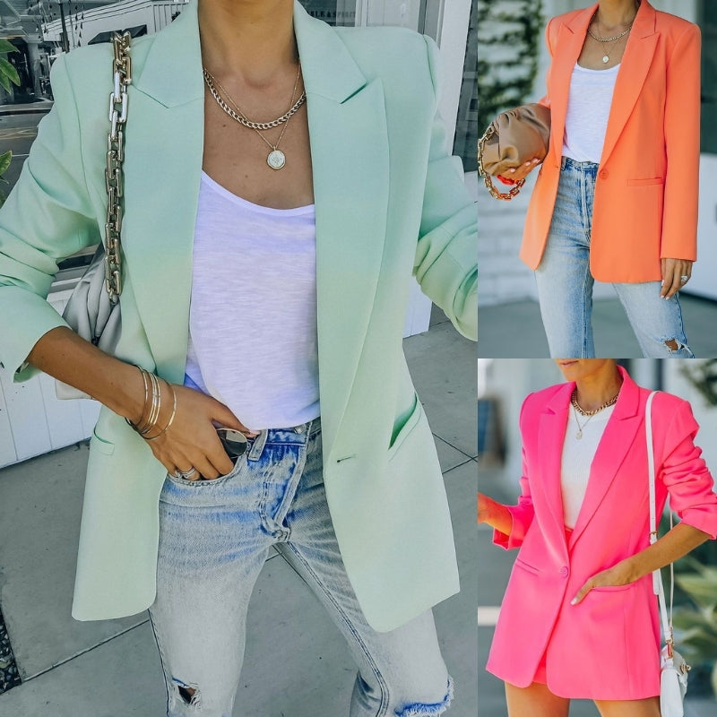 Elaina Candy Colored Blazer