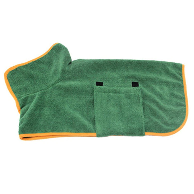 Soft & Absorbent Dog Bathrobe