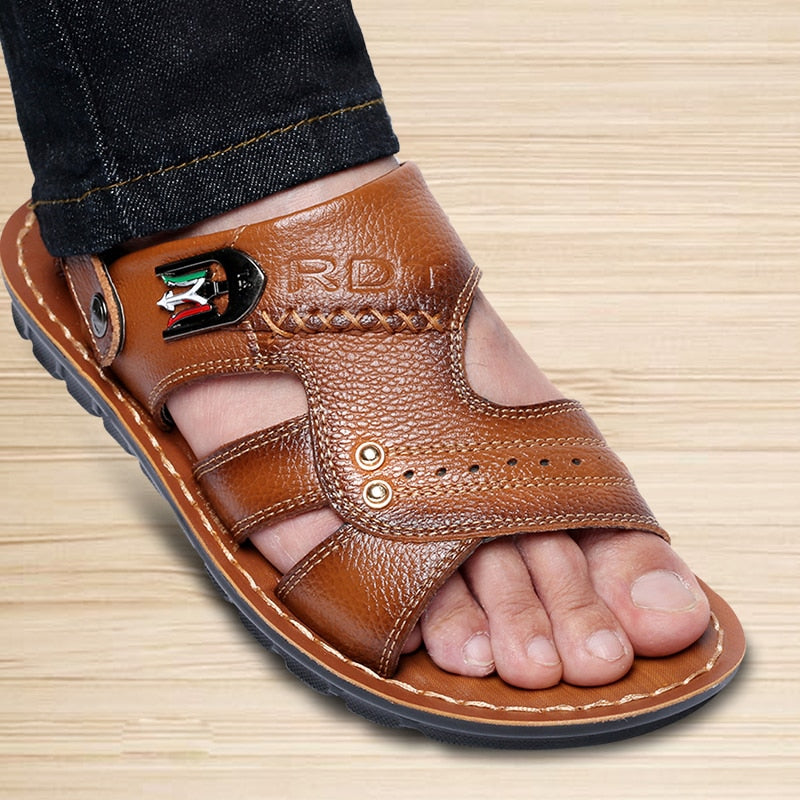 Emiliano Genuine Leather Sandal