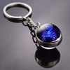 Luminous 3D Zodiac Keychain