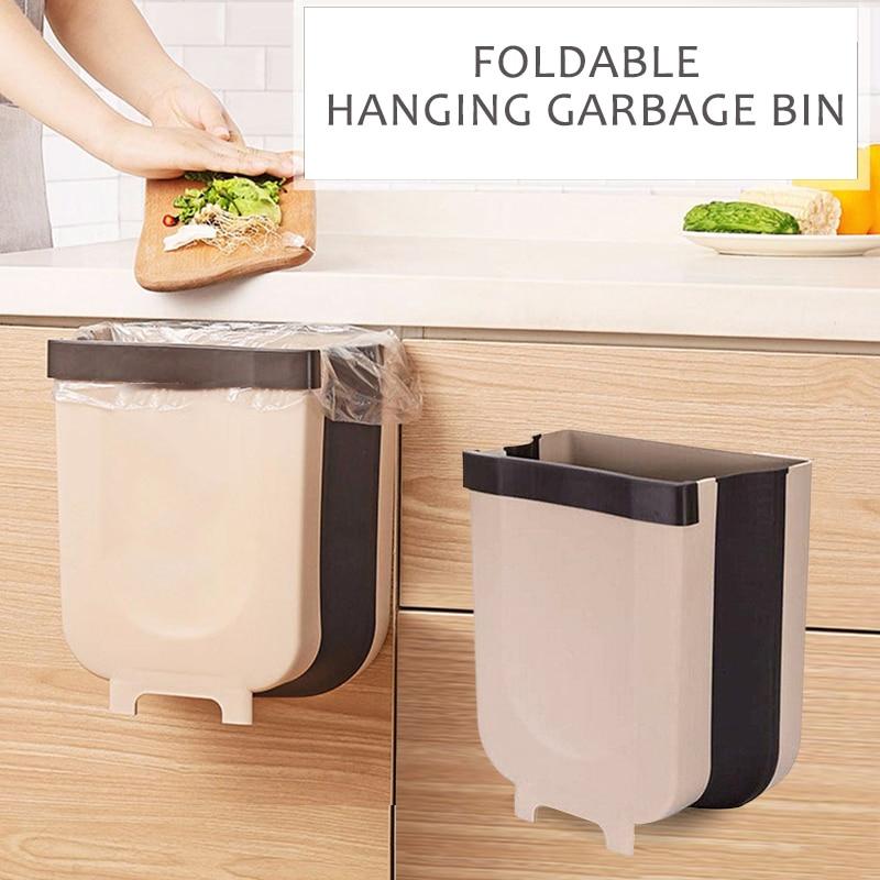 Creative Foldable Hanging Garbage Bin