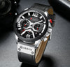 Curren Military Leather Watch