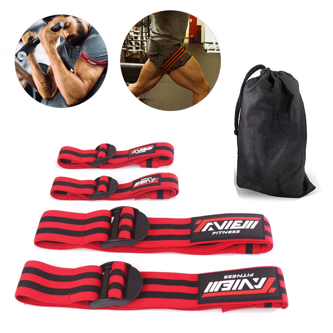 Domination Occlusion Training Bands Set for Bodybuilding