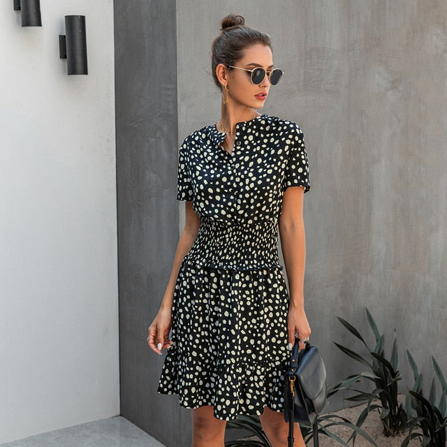 Leopard Inspired Summertime Dress