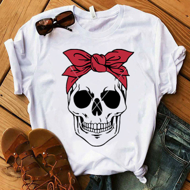 Skull Graphic Casual Shirt