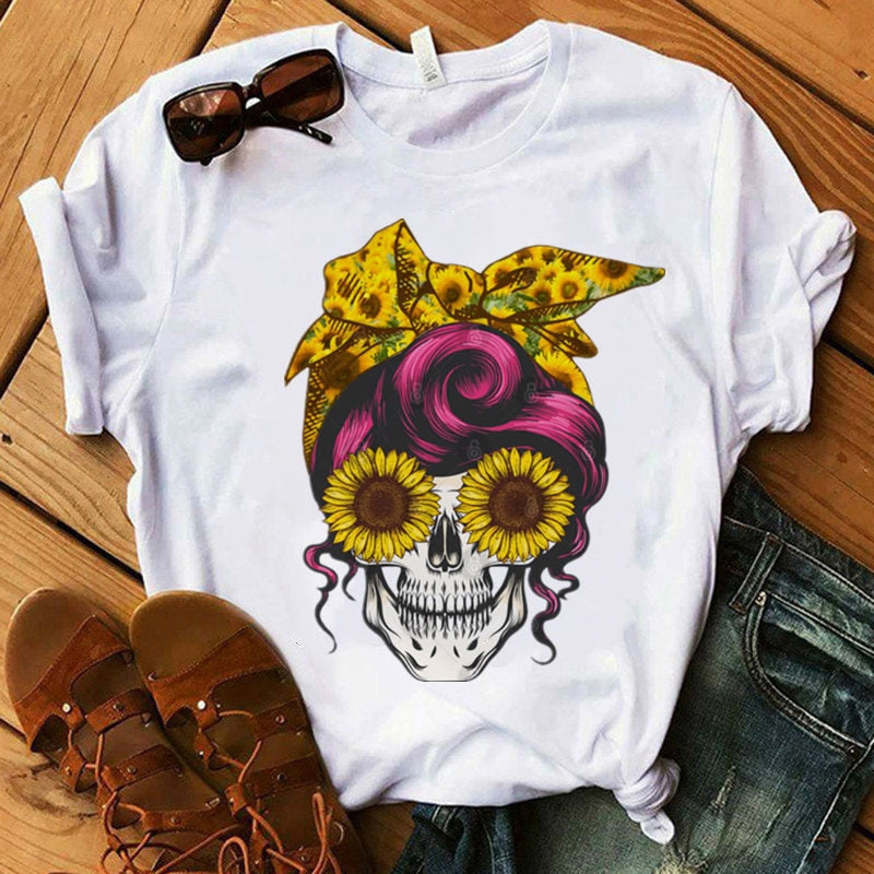 Skull Graphic Casual Shirt