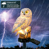 Staring Owl Solar Powered Garden Lights (Waterproof)