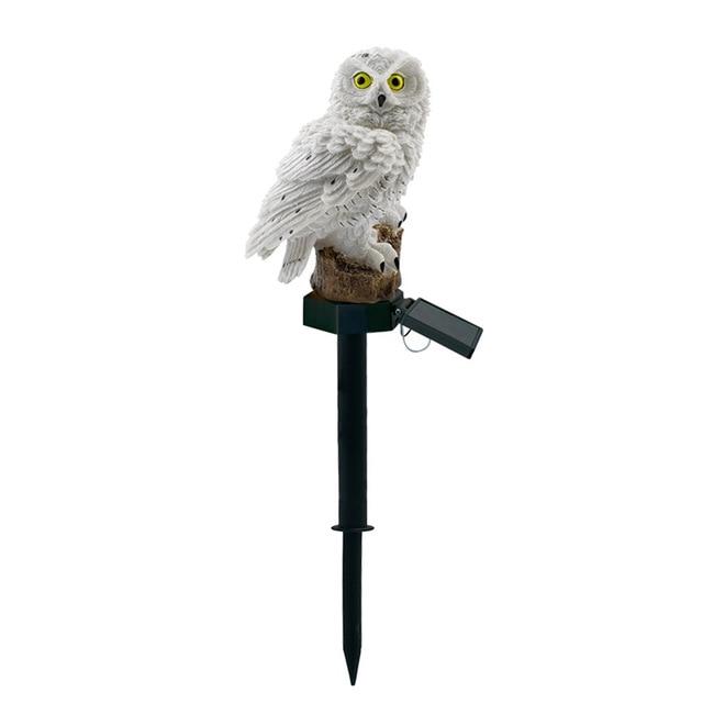 Staring Owl Solar Powered Garden Lights (Waterproof)