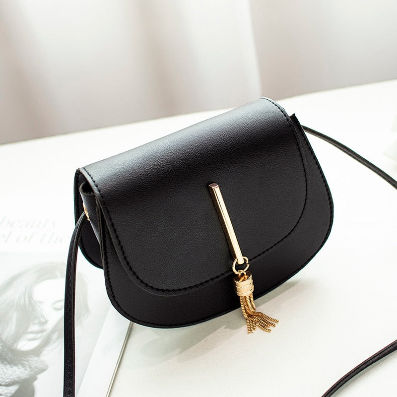 Golden Tassel Handbag