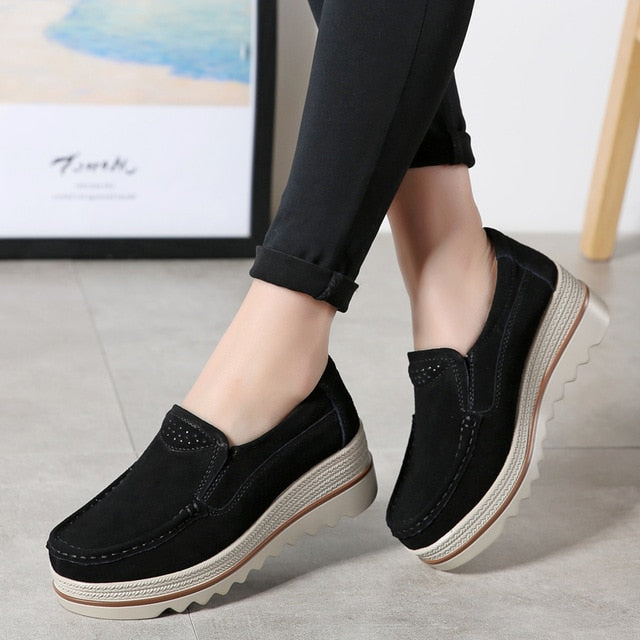 Danica Suede Loafers