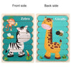 Educational Double-Sided Puzzles Collection