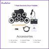 AcadeCat Roll Up 7 Pads Digital Electronic Drum