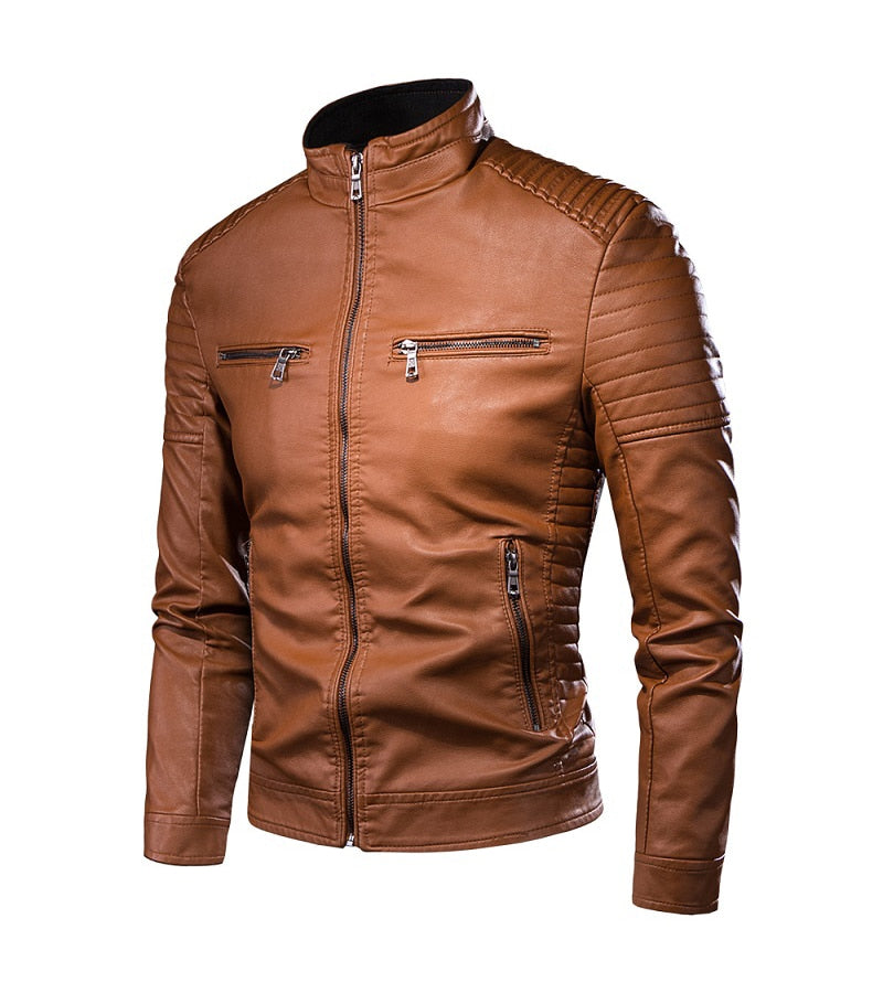 Cedric Stylish Leather Jacket