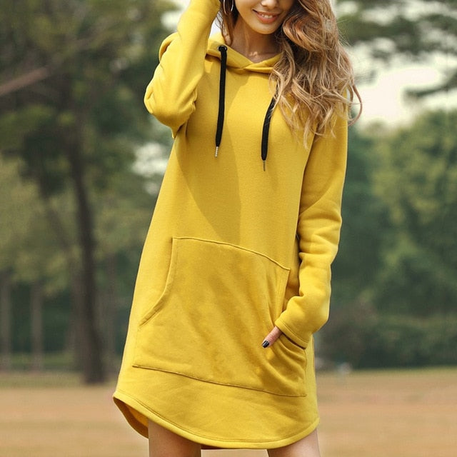 Nicolette Spring Hoodie Dress