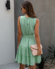 Sweet Summer Pleated Dress