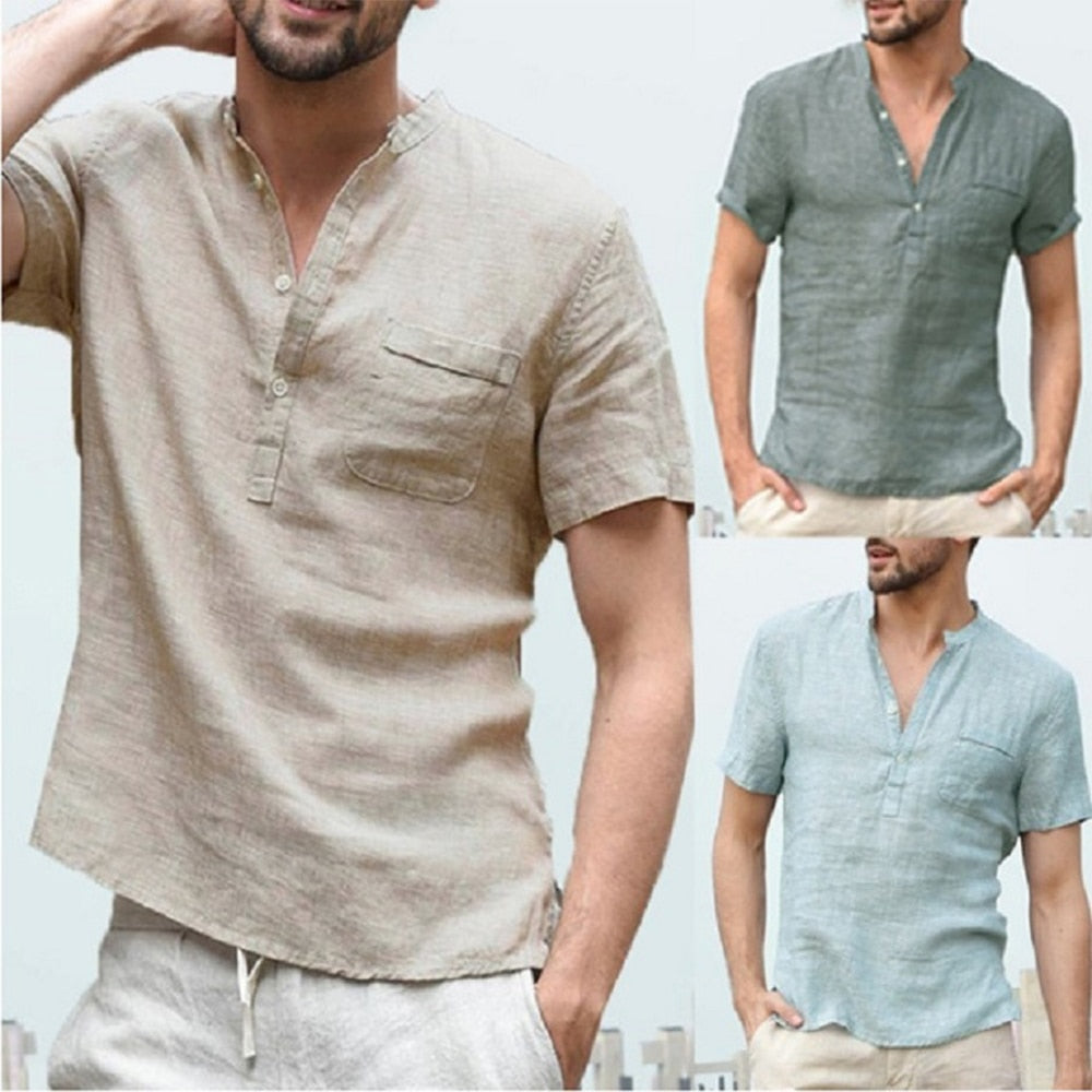 Chandler Summer Linen Shirt