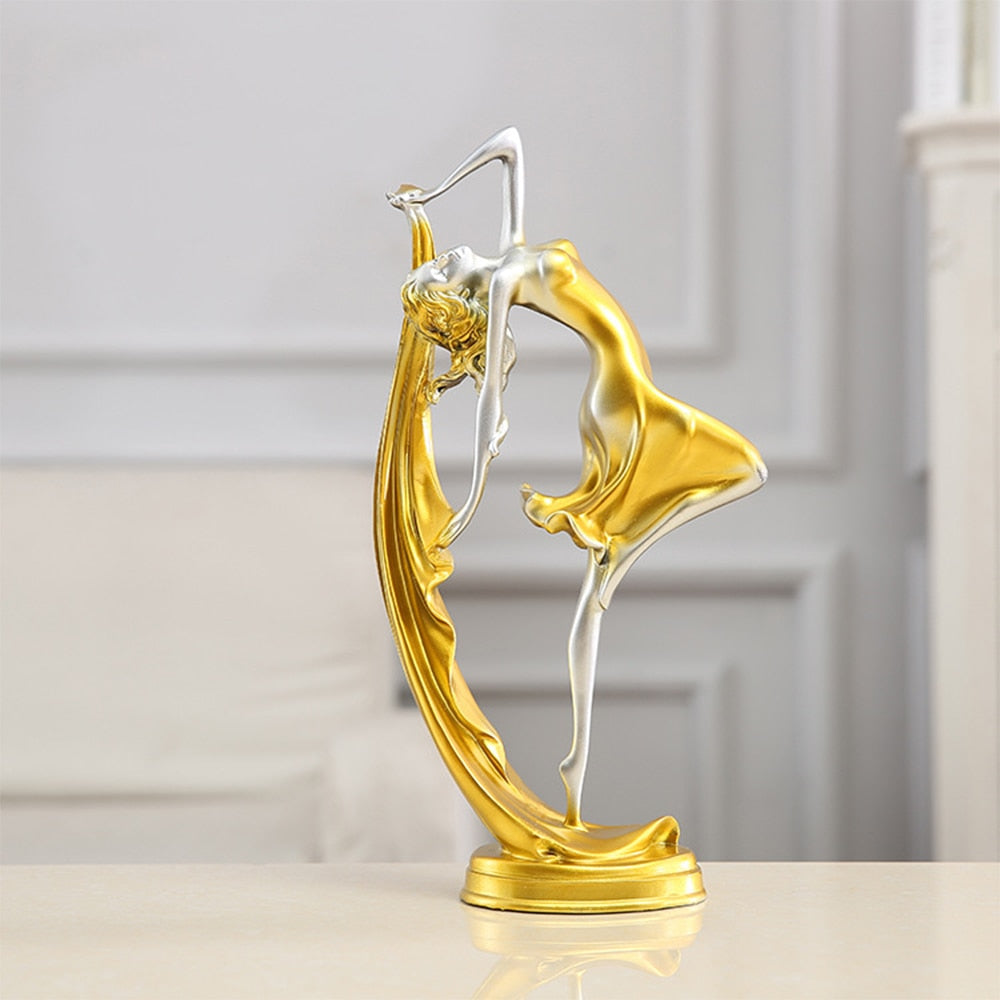 Graceful Dancer Decor Sculpture