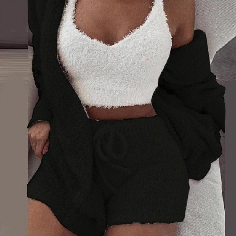 Monique 3-Piece Cozy Pajama Set