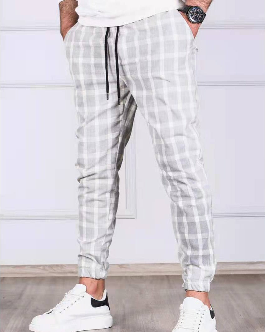 Lewes Plaid Jogger Pants