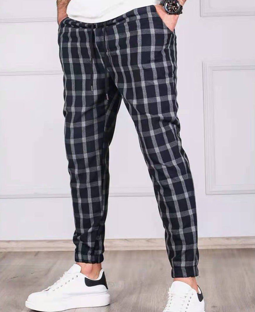 Lewes Plaid Jogger Pants