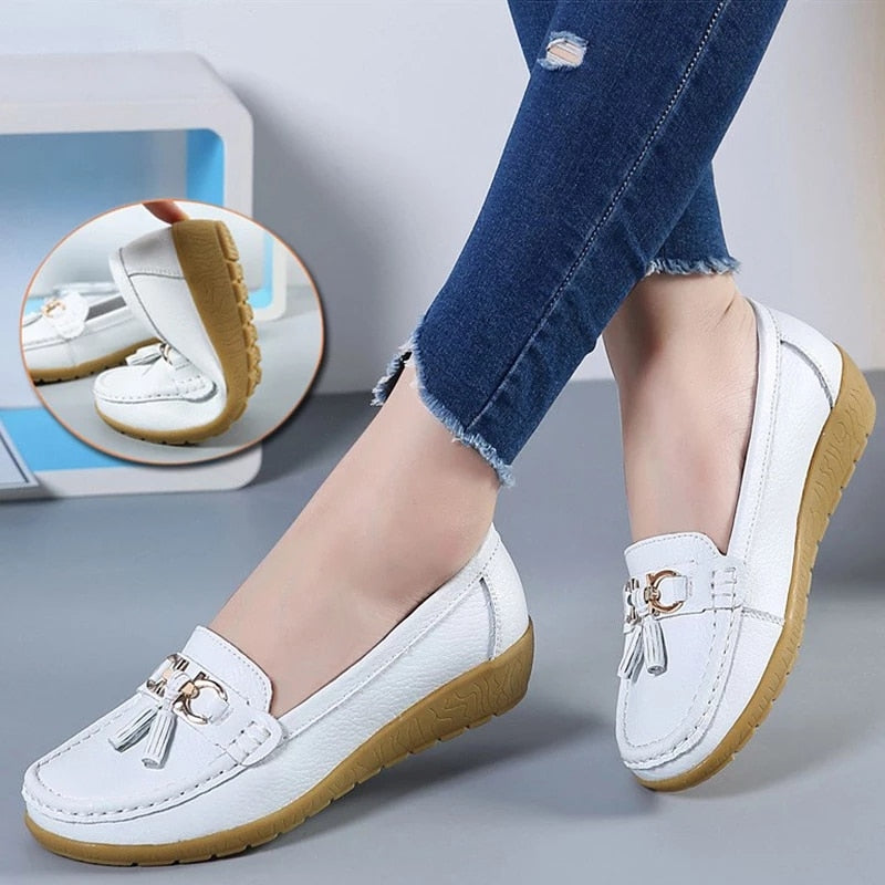 Raisa Tassel Loafers