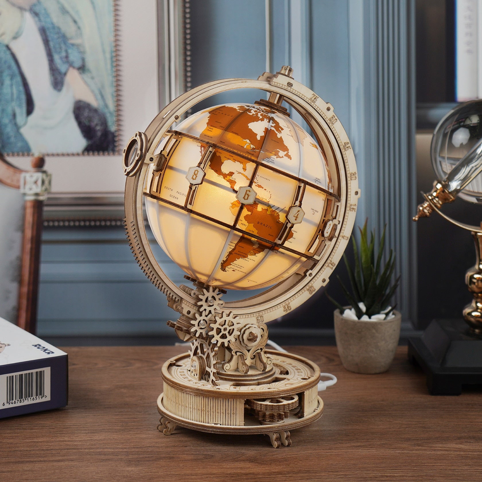 3D Luminous Globe Puzzle