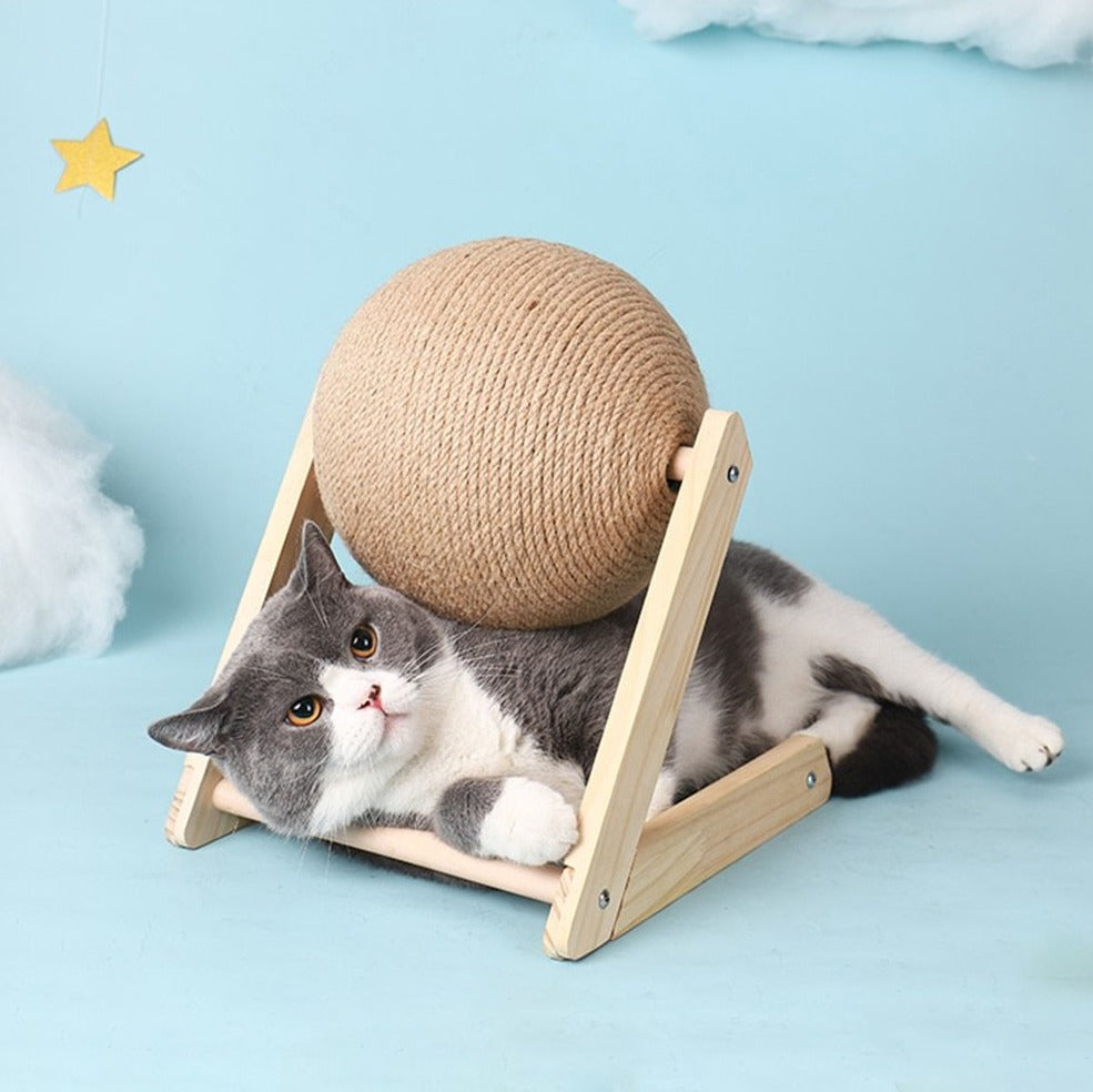 Durable Cat Scratching Toy Ball