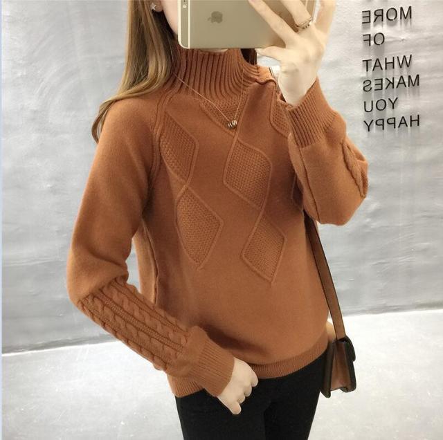 Alize Knitted Turtleneck Sweater