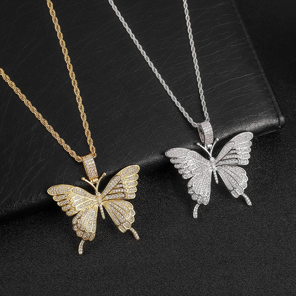 Exquisite Butterfly Necklace