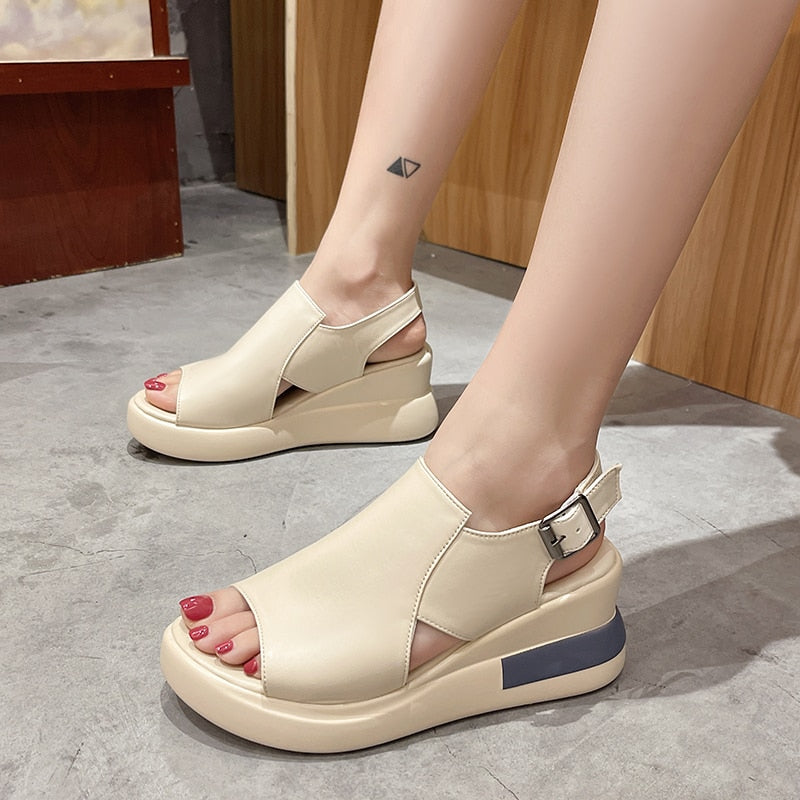 Liana Comfy Platform Sandals