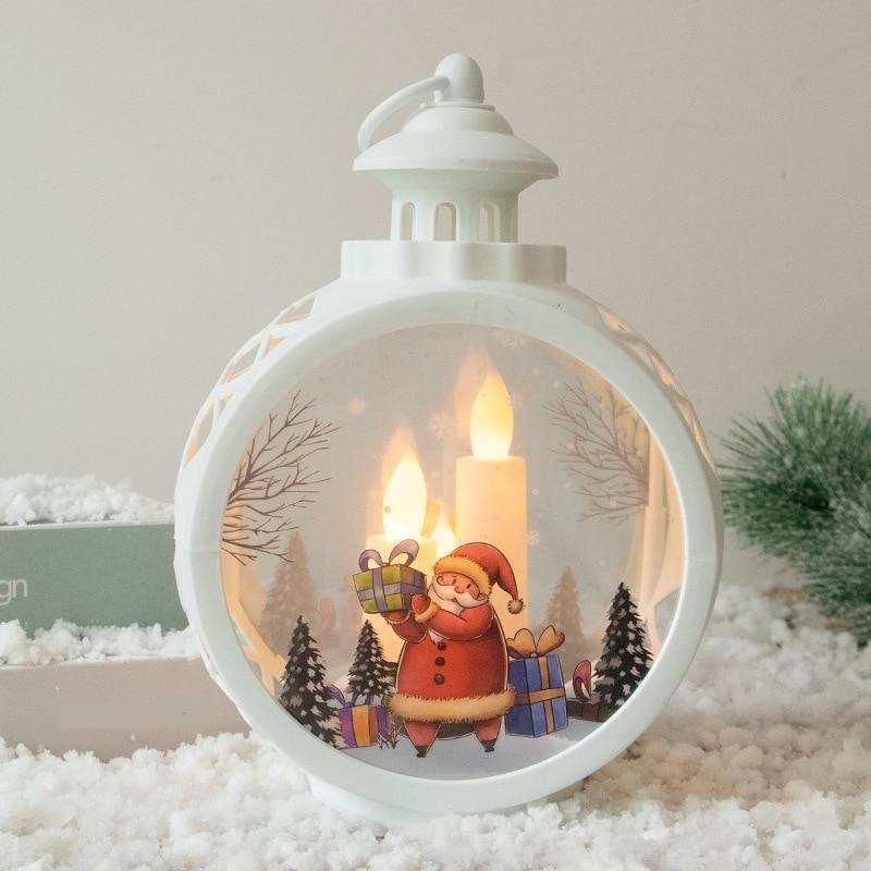 Christmas Lighted Lantern Decoration