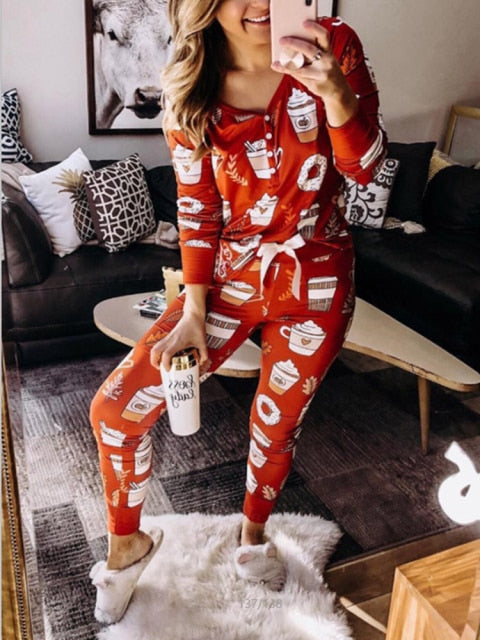 Ariane Food-Inspired Pajama Set