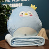 Adorable Hand Warmer Pillow & Blanket Set