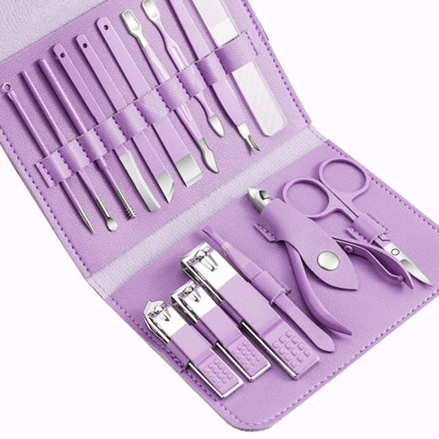 16-in-1 Nail Clippers Portable Set