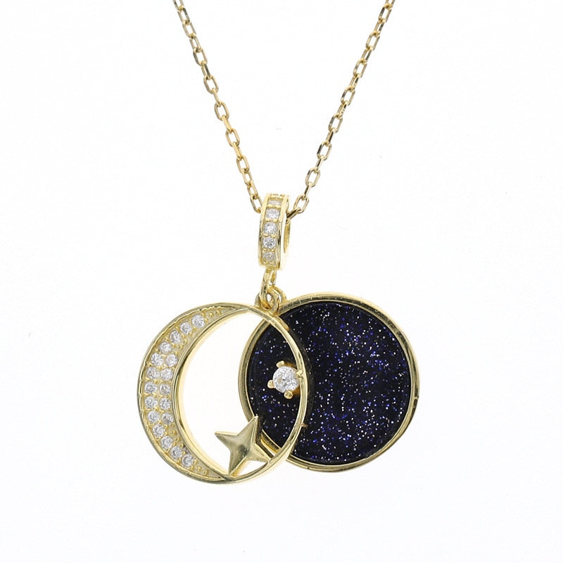 "My Moon & Stars" Openable Necklace