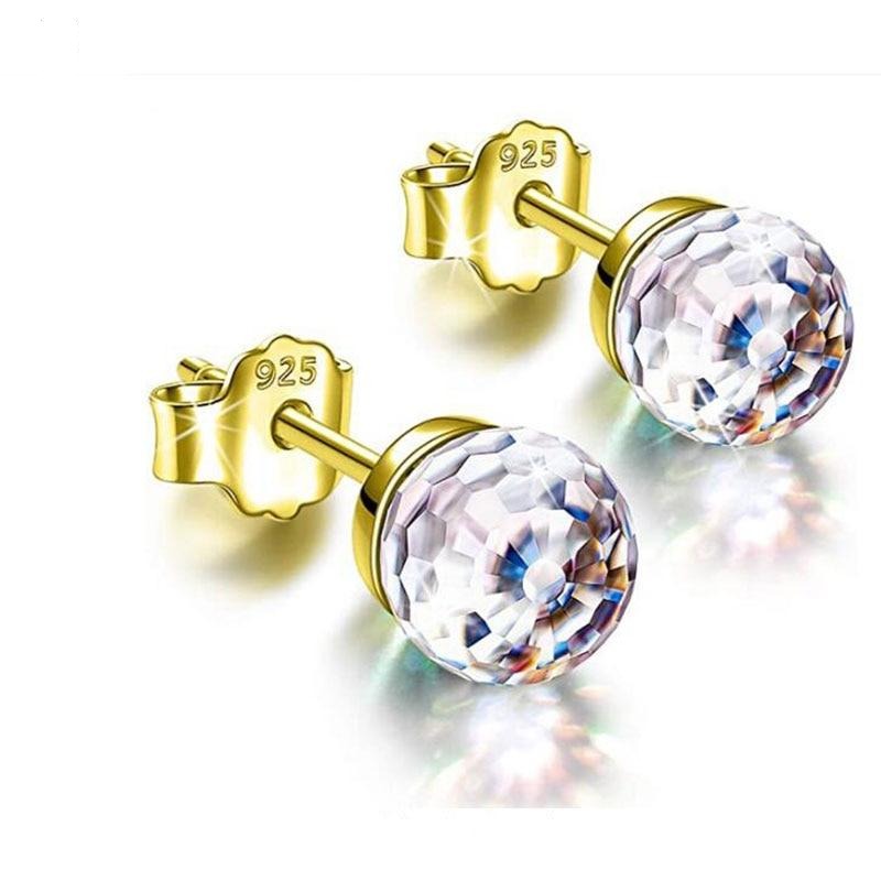 Dazzling Rhinestone Stud Earrings