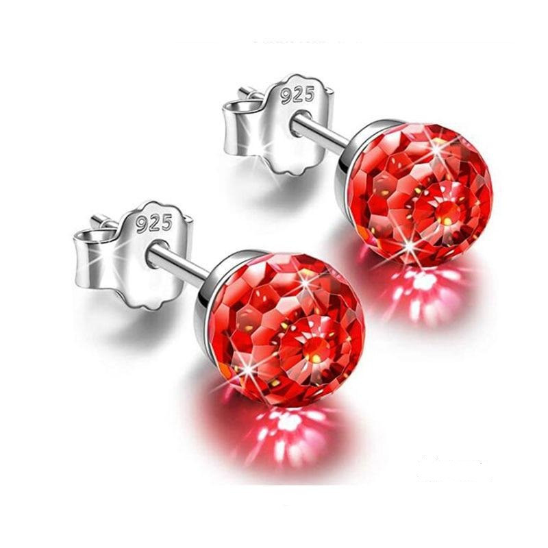 Dazzling Rhinestone Stud Earrings