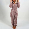 Fluffy Hooded Onesie Pajama