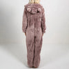 Fluffy Hooded Onesie Pajama