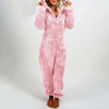 Fluffy Hooded Onesie Pajama