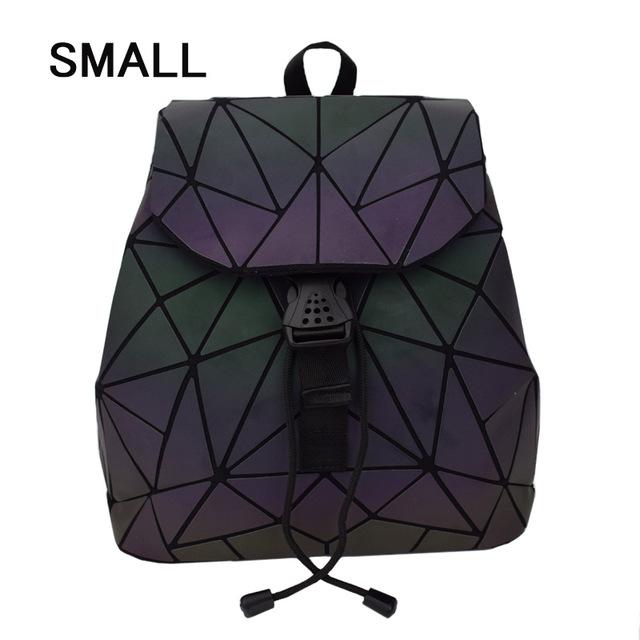 Reflective Geometry Backpack